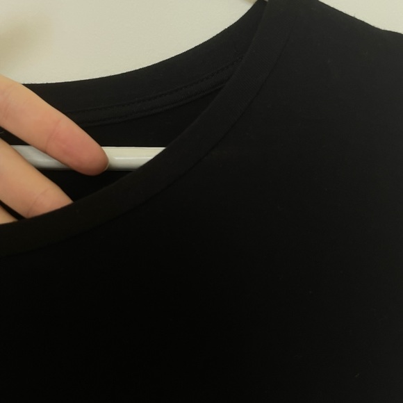 ($5 with bundle) High slit tee dress - Picture 3 of 5